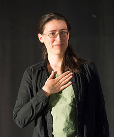 Leila Zimmermann, Preisträgerin des Preises der Stiftung Alan C. Harris & Frau Else Harris geb. Treumann 2016