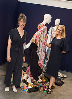 «Trouvé» von Félice Voigt und Jana Zürcher (beide Bachelor Textildesign)