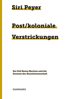 Bucheinband Post/koloniale Verstrickungen