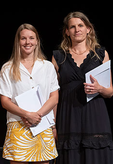 Preisträgerinnen Chapeau! 2026 Hanna Risberg und Regula Schläppi