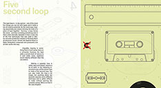 Der Förderpreis 2021 ging an Jost Zeindler für seine Abschlussarbeit «Tape Tech».