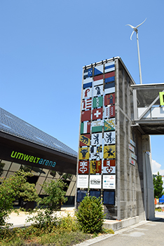 Photovoltaik-Anlage in der Umweltarena