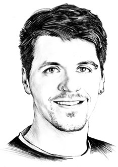 Jan Scheibe (38 Jahre, aus Weggis), Dozent am Departement Soziale Arbeit und begeisterter Trailrunner