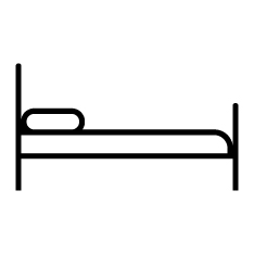 Piktogramm Unterkunft