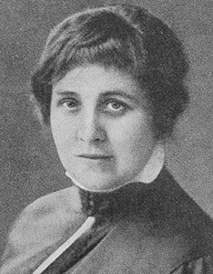 Maria Croenlein, Mitbegründerin und erste Leiterin der Sozial-caritativen Frauenschule Luzern von 1918 bis 1930