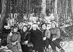 1957 Ausflug der Sozialen Frauenschule