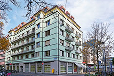 Ihre ersten eigenen Räume findet die Abendschule für Soziale Arbeit Luzern an der Morgartenstrasse 19.