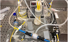 Laborreaktor und Membranen