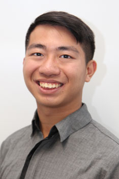 Derek Liu, Incoming-Student aus Hongkong