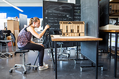 Fotostudio in der Architektur