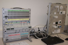 Einblick ins Labor der Gebäudeautomation