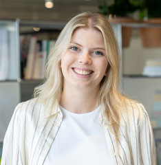 Michelle Koch, Absolventin des MSc in Applied Information and Data Science an der Hochschule Luzern