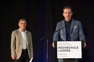 Übergabe Förderpreis der zeugindesign-Stiftung und Laudatio von Thomas Etienne, Diplomfeier Design & Kunst 2017