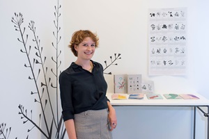 zeugindesign-Stiftung-Preisträgerin Anna Schmid, Absolventin Bachelor Illustration nonfiction, Diplomfeier 2019, Hochschule Luzern – Design & Kunst