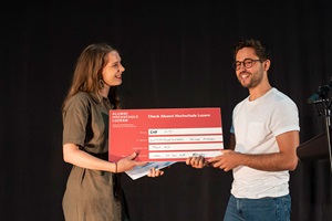 Alumni-Preis Preisträgerin Maeva Rubli, Bachelor Illustration fiction, Diplomfeier 2019, Hochschule Luzern – Design & Kunst
