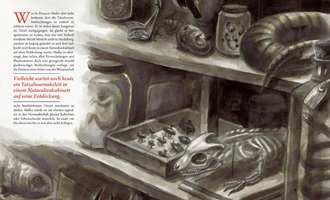 Doppelseite aus der Tatzelwurm Publikation