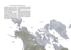 Der Weg durch die Nordwestpassage, Doppelseite