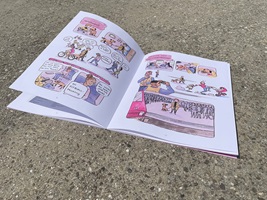 Illustrationen und Infografiken zu Listenhunden, ihren Eigenschaften, gesetzlichen Regelungen und ihrem gesellschaftlichen Kontext in der Schweiz.