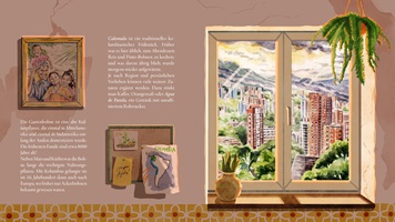 Illustrationen und Darstellungen von Alltagsobjekten, Tieren, Pflanzen, Landschaften oder Lebensmitteln, künstlerisch umgesetzt zur visuellen Vermittlung von Themen aus Natur, Gesellschaft und Kultur.