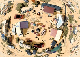 Illustration von Agata Matveeva