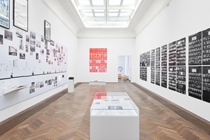 Ausstellungsansicht: Exposed Exhibitions – Fotoarchiv der Kunsthalle Basel, Kunsthalle Basel, 2017. Foto: Philipp Hänger / Kunsthalle Basel 22.09.–12.11.2017.