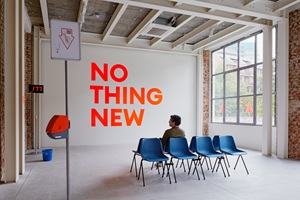 Insight into the installative exhibition «No thing new» at Fuorisalone in Milan 2022