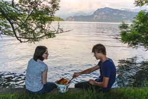 Markus Hangartner, Franz: Franz ist bereit für jeden spontanen Ausflug. Sei es für ein BBQ am Feierabend im nahen Park oder für eine Trekking-Tour in den Bergen. 
