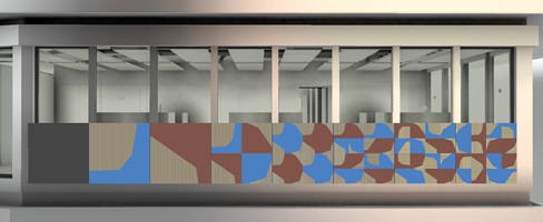 Visualisierung des Entwurfs von Olivia Brentini am NEST-Gebäude