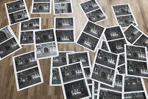 Ausgelegte Fotografien