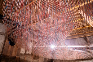 Installationsansicht Bleistifte