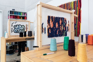 Hochschule Luzern – Design Film Kunst: Textil Weberei, Stickerei, Strickerei, Tufting