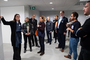 Führungen durch die Ateliers und Werkstätten anlässlich der Eröffnungsfeier des Neubaus der Hochschule Luzern – Design & Kunst am Freitag, 29.11.2019