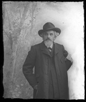 Seraphin Weingartner (1844–1919), Gründungsdirektor der Kunstgewerbeschule Luzern. Bildquelle: Staatsarchiv Luzern, FDC 106/4; Fotografie nach Glasnegativ