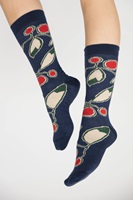 Diese Socken entwarf Studentin Lea Fankhauser fürs MahN. Bild: Andri Stadler