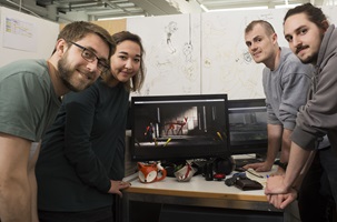 «Concrete» von Pirmin Bieri, Aira Joana, Luca Struchen und Nicolas Roth. Bild: Hochschule Luzern/Priska Ketterer