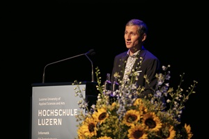 Diplomfeier Informatik 2018, Direktor Prof. Dr. René Hüsler