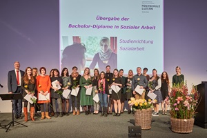 Hochschule Luzern Diplomfeier Departement Soziale Arbeit Februar 2020