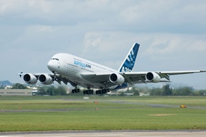 In einem Airbus A380 sind über 500 Kilometer Draht installiert. (Foto: Wiki/Dmitry A. Mottl)