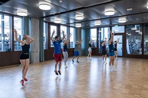 Menschen beim Sport