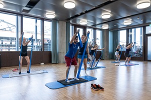 Menschen beim Sport