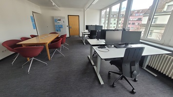 Die Smart-up Zone ist auch als Gruppenraum nutzbar