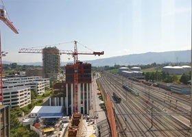 Baustelle Campus Rotkreuz