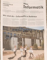Gründungszeitung des Departements Informatik