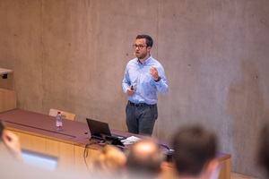 Markus Hartmann, Head Tokenization bei der Sygnum Bank, referiert zum Thema «Making Tokenization bankable»