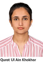 Porträt von Qurat Ul Ain Khokhar