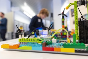 LEGO-Modell zum Thema «Mission Moon» bei der FIRST LEGO LEAGUE 2019