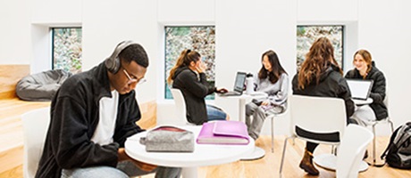 Students at work at Bishops Campus