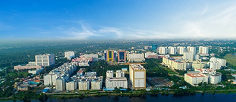 Campus from the air
