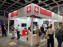 Schweizer Gemeinschaftsstand auf der GITEX Europe 2025