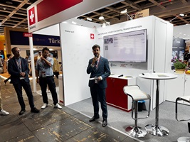 Stand der HSLU - Informatik auf der GITEX Europe 2025